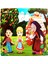 Masal Tasarımlı 16 Parça Ahşap Puzzle Yapboz 5'li Set 3