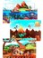 Hayvanlar Tasarımlı 16 Parça Ahşap Puzzle Yapboz 3'lü Set 1