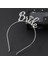 Gümüş Renk Bride Yazılı Metal Gelin Tacı Bride Taç 1