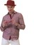 Bordo Beyaz Pötikareli Pamuk Slim Fit Erkek Gömlek 3