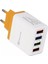 A6 Universal Çoklu Şarj Adaptörü 4 Port 48 W 2