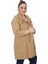 Kadın Büyük Beden Pamuklu Mevsimlik Trençkot 3019 Camel 21S32003019 2