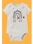Organik Baskılı Pamuklu Unisex Bebek Body 1