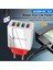 A6 Universal Çoklu Şarj Adaptörü 4 Port 48 W 5