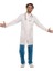 Doktor Erkek Terikoton Beyaz Hakim Yaka Uzun Boy Uzun Kol Üniforma 1
