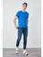 Çetinkaya Mentality Mnt Saks Bisiklet Yaka T-Shirt 1