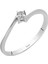 G Renk 0,06 Karat Pırlanta Tektaş Yüzük 0417R0066 1