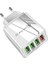 A6 Universal Çoklu Şarj Adaptörü 4 Port 48 W 1