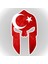 Ay Yıldız Türk Bayrağı Miğfer Sticker 10 x 6 cm 1