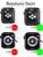 Apple Watch ile Uyumlu 6-5-4-3 Kordonu Kayışı 42-44MM Yumuşak Doku Alerjen İçermez Malzeme WA02 2