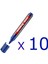 Permanent Marker Kalem 10'lu 1