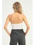 Ince Askılı Bodysuit Ekru 5