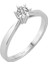 D Renk 0,26 Karat Pırlanta Tektaş Yüzük 0417R0119 2