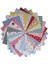 25X25 cm 20 Parça Kırkyama Patchwork Pamuklu Kumaş 40YAMA Elişi Dikiş Hobi - Yıldız Serisi 1