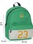 Çekçekli Anaokulu Çantası 70217 Yeşil 5
