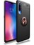 - Xiaomi Mi 9 - Kılıf Yüzüklü Karbon Ravel Silikon Kapak - Siyah-Rose Gold - T7851 1