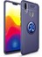 Samsung Galaxy M20 Kılıf Kamera Çıkıntılı Renkli Yüzüklü Standlı Mıknatıslı Kapak (Ravel) 2