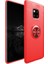 Huawei Mate 20 Pro Kılıf Kamera Çıkıntılı Renkli Yüzüklü Standlı Mıknatıslı Kapak (Ravel) 2