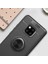 Huawei Mate 20 Pro Kılıf Kamera Çıkıntılı Renkli Yüzüklü Standlı Mıknatıslı Kapak (Ravel) 3