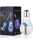 Ampul Şeklinde LED Işıklı Hava Nemlendirici 400 ml Su Hazneli Şık Tasarım ve Konfor 4