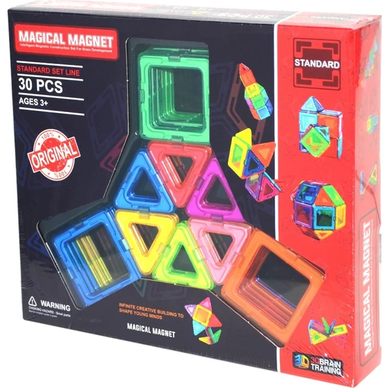 Başel Toys 6080 Magical Magnet 30 Parça