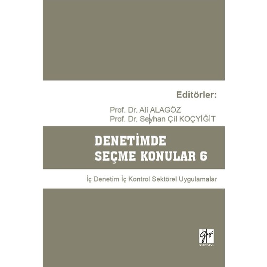 Denetimde Seçme Konular 6 Ali Alagöz, Seyhan Çil Koçyiğit Ekitap İndir | PDF | ePub | Mobi