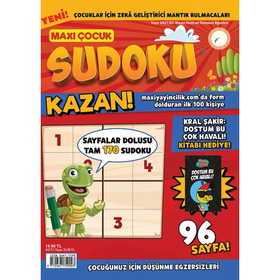 Maxi Çocuk Sudoku 2021/02