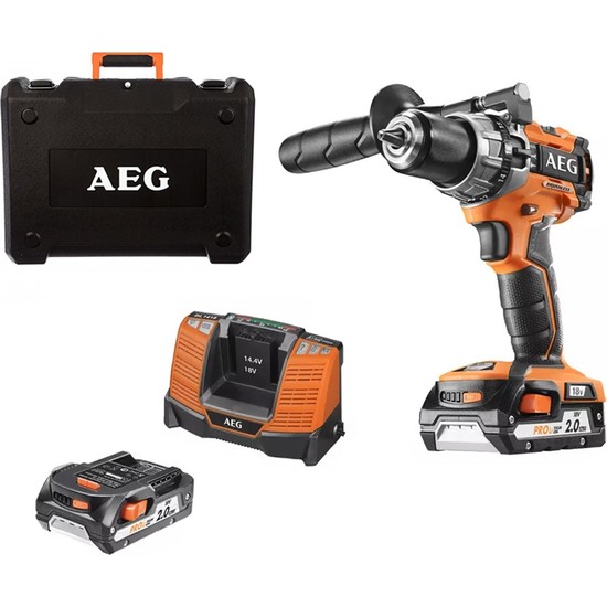 AEG BS B18C2 LI 202C Kit 1 18 V 2.0 Ah Çift Akülü Matkap Fiyatları