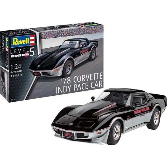 Revell Maket Model Set 1:24 78 Corvette Indy Pace Car 67646
