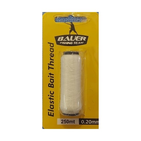 Bauer Elastic Yem Ipi 250MT 0,20MM Yem Sarma Ipi