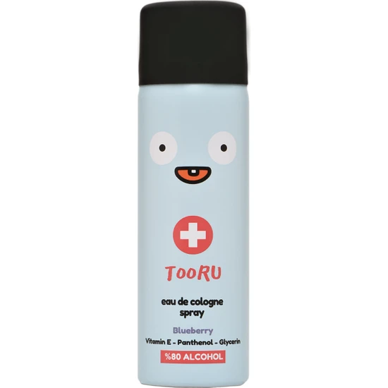 Tooru Sprey Kolonya Blueberry 50 ml