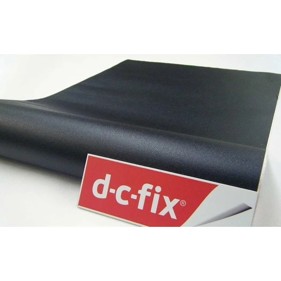 D-C-Fix 347-8587 Piksel Siyah Deri Kendinden Yapışkanlı Folyo