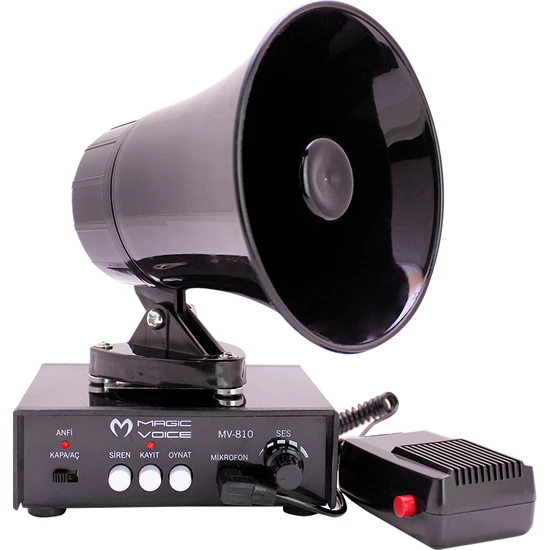 Magicvoice MV-800 Pazarcı Mobil Anfi Seti Mıknatıslı