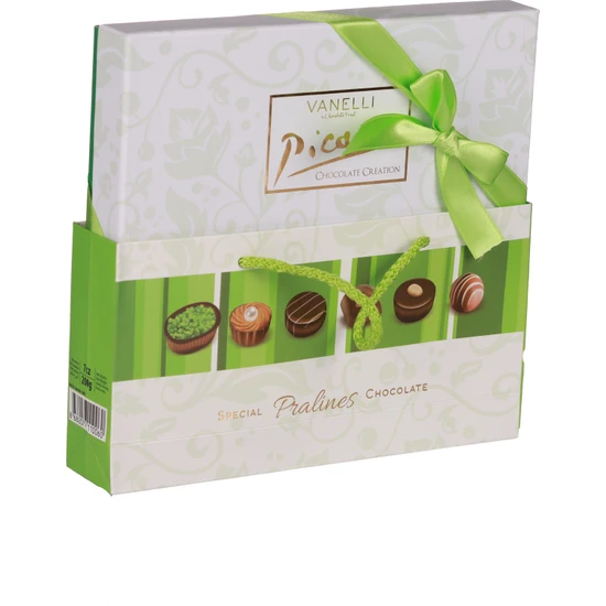 Vanelli Picasso Madlen Mix Çikolata 200 gr (1 Yeşil Kutu)