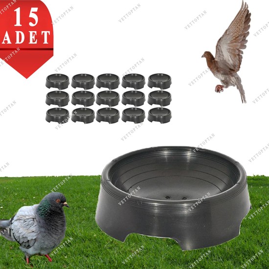 Marka Sida Folluk Güvercin Folluğu Oval 15 Adet Yuvalık Plastik Yumurtalık Kuş Yuva Yuvalık Urfa Güvercini