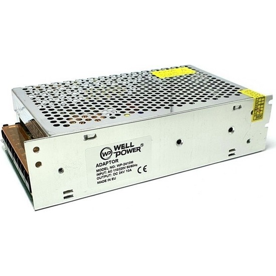 Well Power Adaptör Metal Kasa 24V 10A Ac 110220V 5060HZ Fiyatı