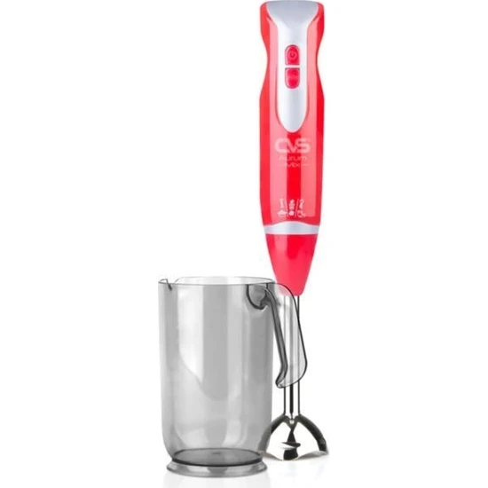 Cvs Dn 1284 Aurummix Kırmızı Çubuk El Blender Hazneli 1700W