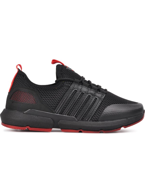 Dunlop Siyah-Kırmızı Erkek Spor Ayakkabı