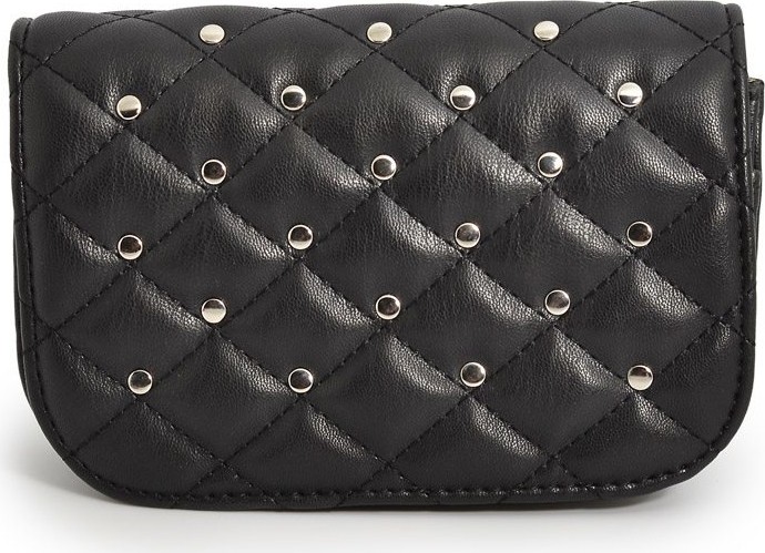 Moda1001 Çıt Çıt Kapak Deri Kadın Bel Çantası - Siyah Siyah görsel 5