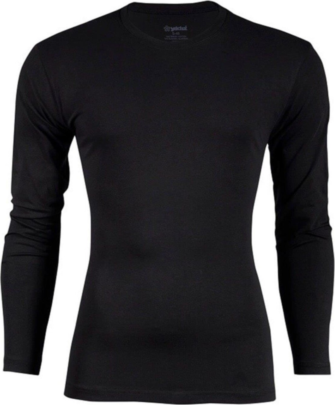 Yıldız Erkek Modal Uzun Kol Sıfır Yaka Body T-Shirt Atlet 3'lü Paket - 385-386 görsel 2