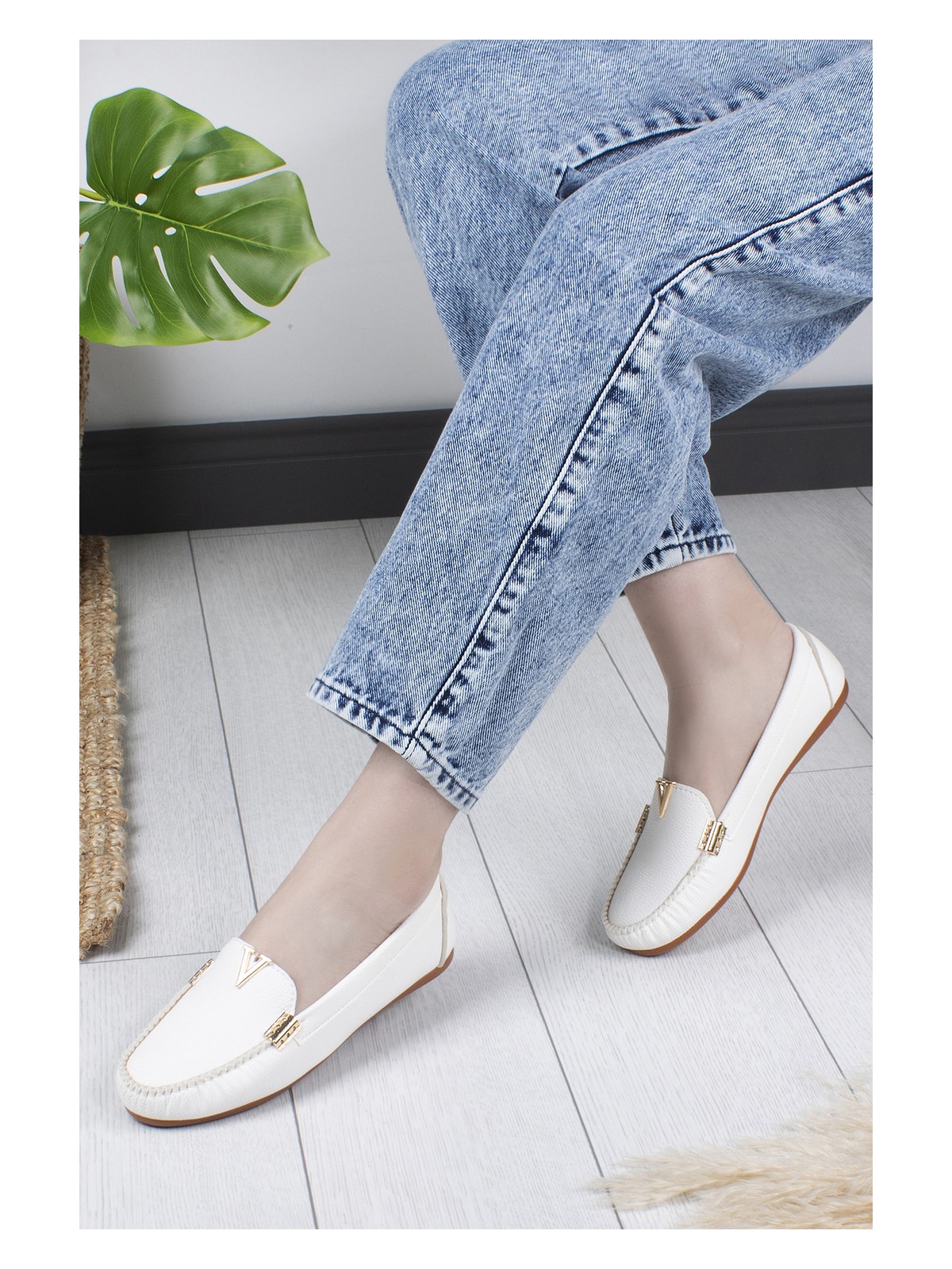 Khayt Flora Casual Günlük Kadın Babet Ayakkabı - Görsel 5