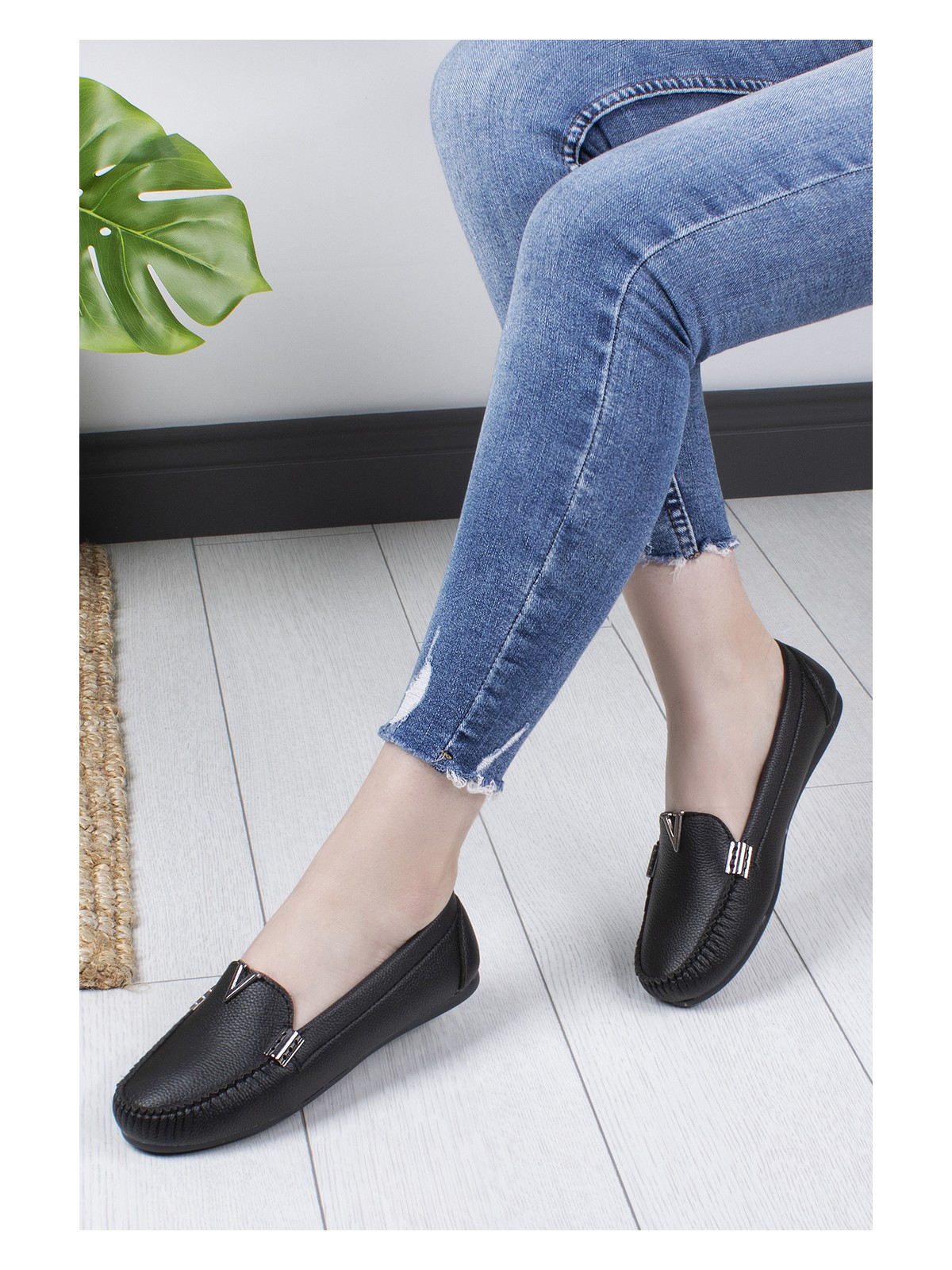 Khayt Flora Casual Günlük Kadın Babet Ayakkabı - Görsel 3