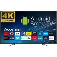 Awox K6500RST 65" 165 Ekran Uydu Alıcılı 4K Ultra HD Android Smart LED TV