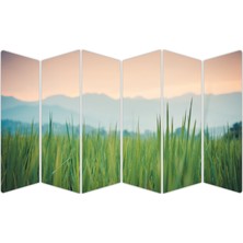 Renkselart Çimen Yeşillik Bahar Mdf TABLO-0702 Model-B