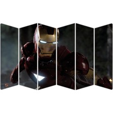 Renkselart Ironman Demir Adam Mdf TABLO-0557 Model-B
