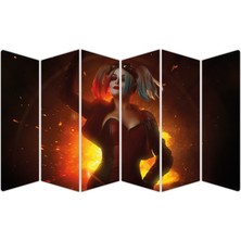 Renkselart Harley Quinn Mdf TABLO-0596 Model-B