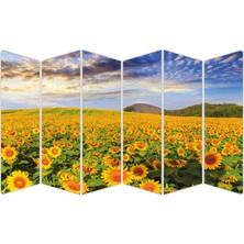 Renkselart Ay Çiçeği Mdf TABLO-0838 Model-B