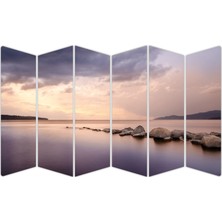 Renkselart Sahil Kıyı Deniz Mdf TABLO-2146 Model-B