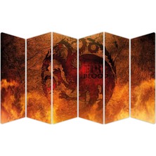 Renkselart Game Of Thrones Mdf TABLO-3014 Model-B