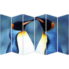 Renkselart Penguen Mdf TABLO-1864 Model-B